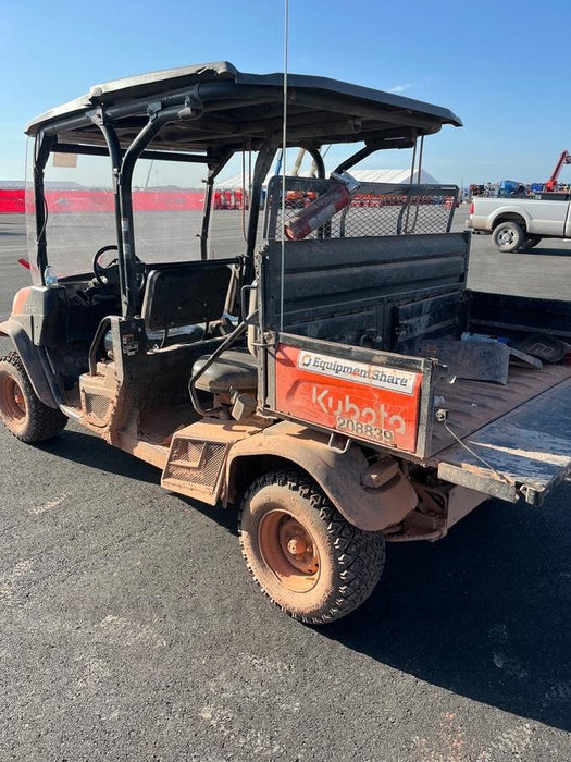 2022 Kubota RTV-X1140W-H Plastic Canopy, Windshield Acrylic Clear, LED Strobe Light, Wire Harness Kit, Back up Alarm