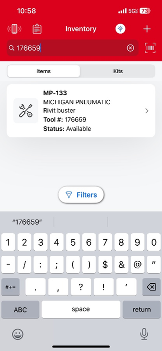2021 MICHIGAN PNEUMATIC MP-133-ORANGE-NEP