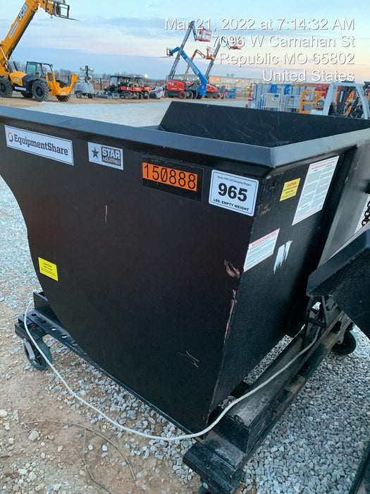 2021 STAR INDUSTRIES M-1820 - Self-Dump Hopper