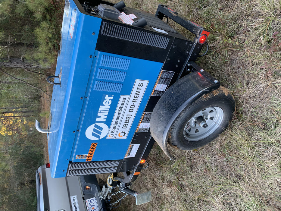 2020 Miller Electric BIG BLUE 400 Trailer Mounted Welder