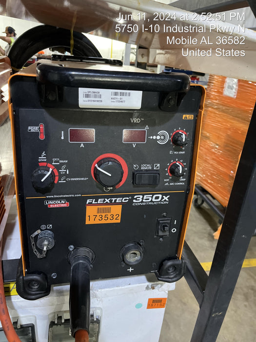 2021 LINCOLN ELECTRIC FLEXTEC 350X