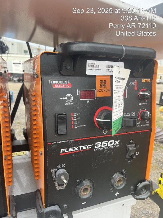2025 LINCOLN ELECTRIC FLEXTEC 350X