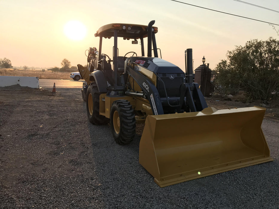 2020 John Deere 410L - Extendable Stick Canopy, 4WD, Extendable Stick, Pilot Controls, 2 Way Hydraulics, TAG Manual QC