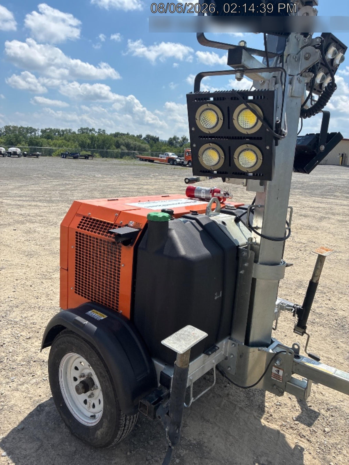 2024 Wanco WLTT-4MM4K Diesel, Deep Sea Controller, Shore Power Plug, Auto Start, (4) 350W LED Floodlights, 4kW Generator, 60 Gal Fuel Tank, 2" Ball, T3