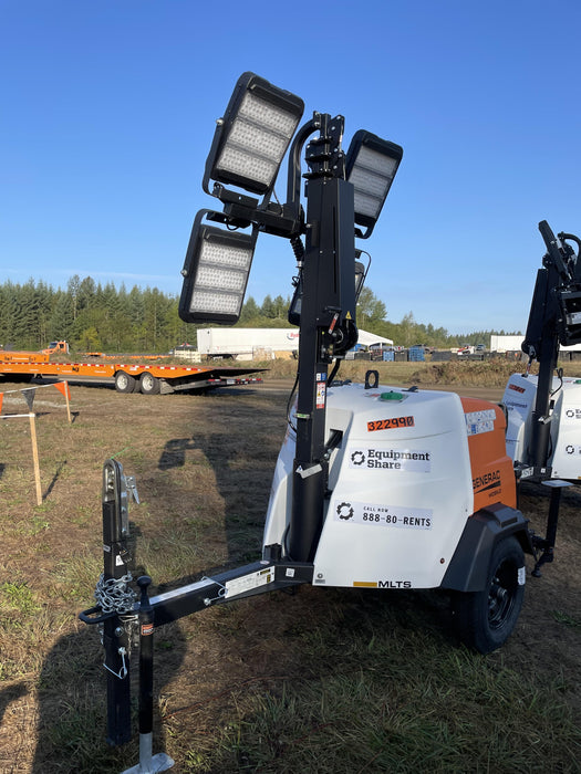 2023 Generac MLT2 Diesel, Flex Switch 120V Input, Powerzone Controller, (4) 320W LED Lights, 4kW Generator, 39.9 Gal Fuel Tank, 2" Ball, T3