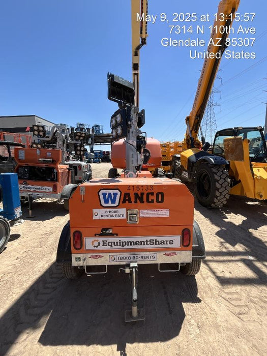 2024 Wanco WLTT-4MM4K Diesel, Deep Sea Controller, Shore Power Plug, Auto Start, (4) 350W LED Floodlights, 4kW Generator, 60 Gal Fuel Tank, 2" Ball, T3