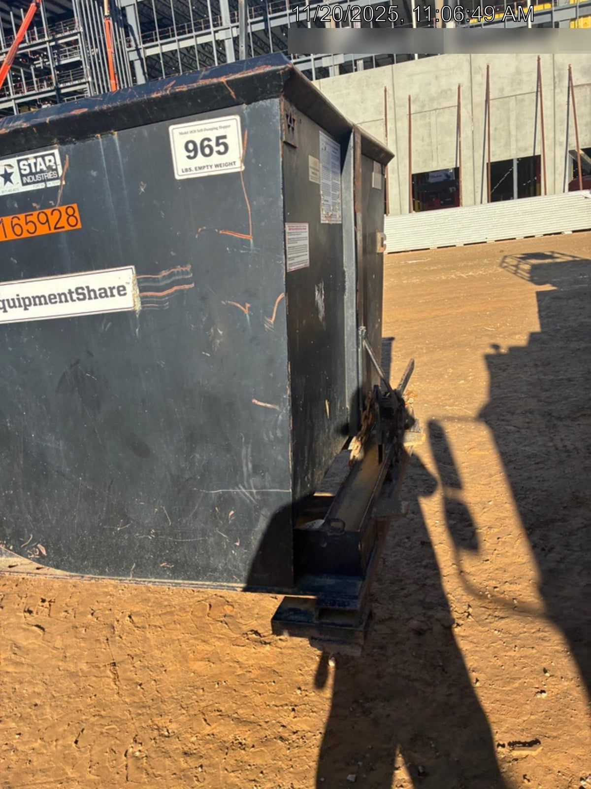 2021 STAR INDUSTRIES M-1820 - Self-Dump Hopper