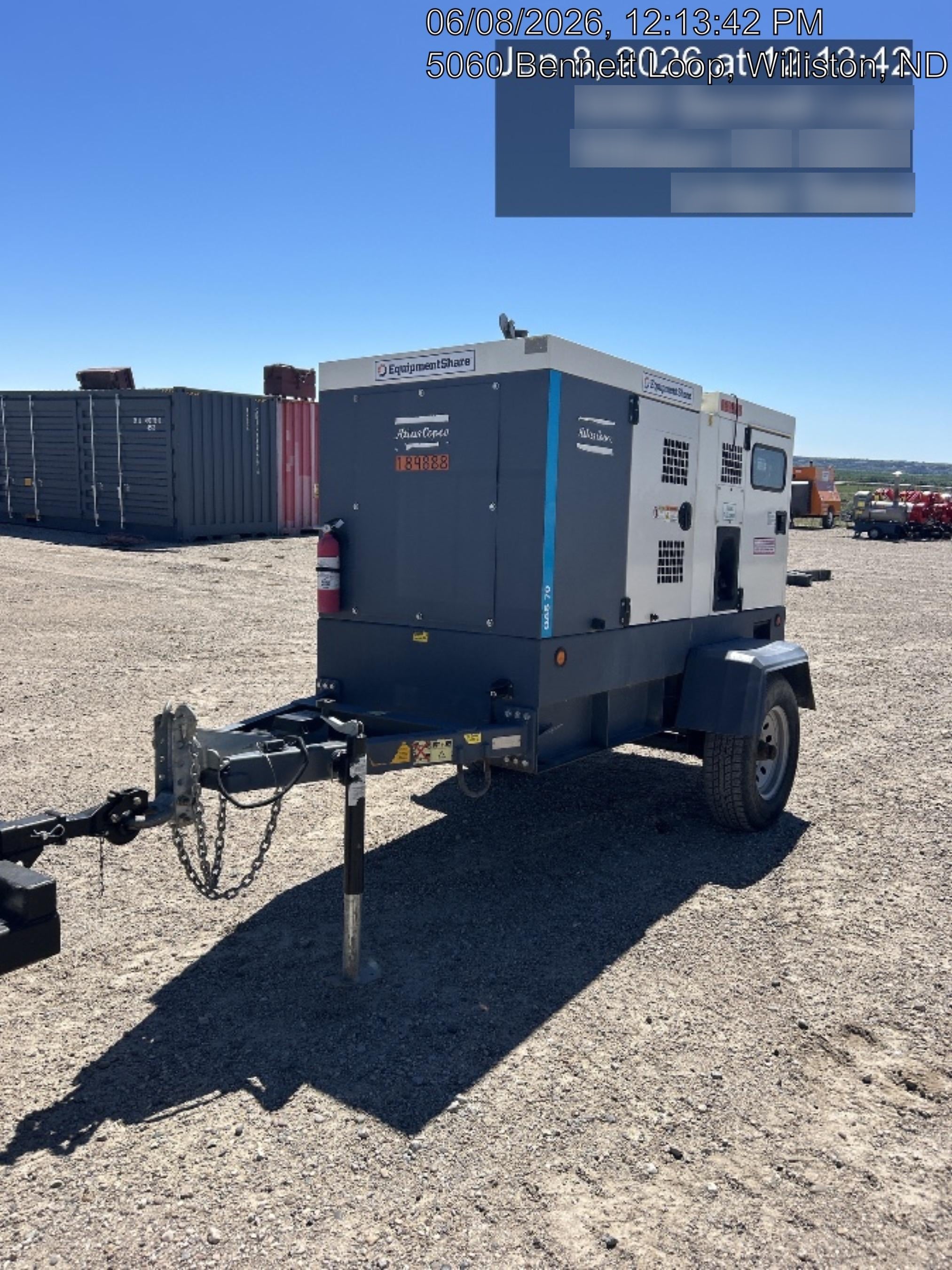 2021 ATLAS COPCO QAS 70