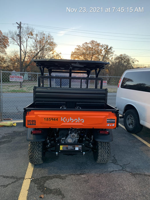 Kubota RTV-X1140W-H Plastic Canopy, Windshield Acrylic Clear, LED Strobe Light, Wire Harness Kit, Back up Alarm