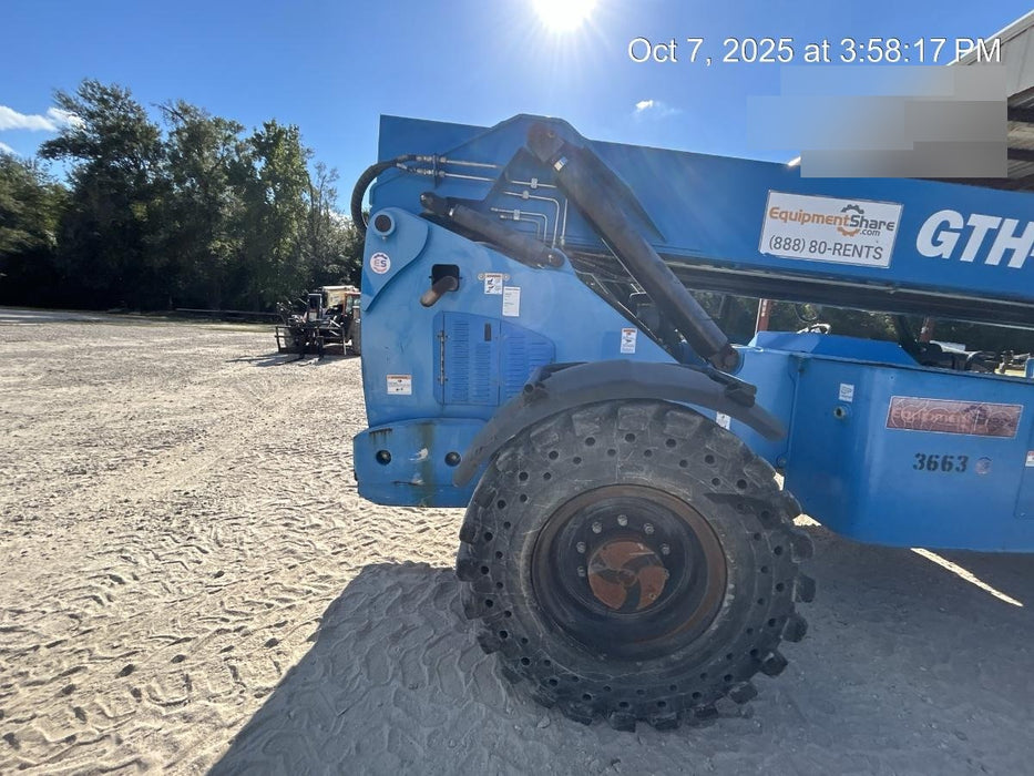 2017 Genie GTH-1056 Genie GTH1056, Solid Tires, 60" carriage, Open ROPS - GTH10E-11935