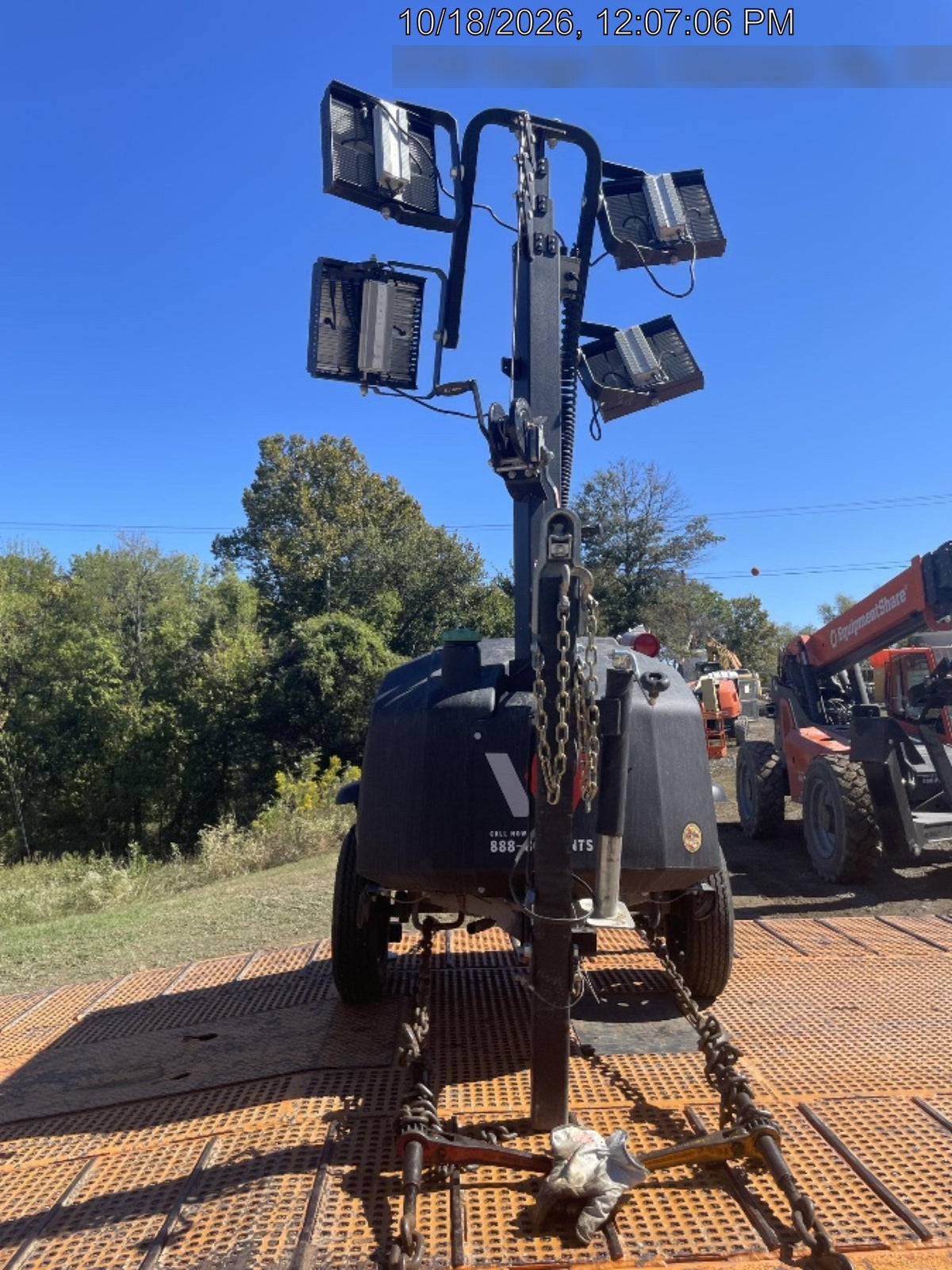 2024 Wacker Neuson LTT4 Diesel, Kohler KDW702, Deep Sea Controller, Auto Start, LED 320W, Bypass Outlet, T3