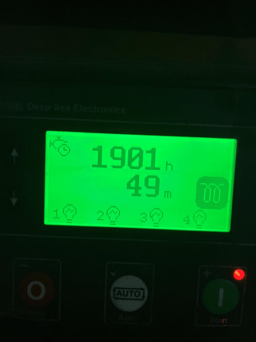 2022 Allmand NLV3GR (4) LED Light Fixture 350W, 23' Vertical Mast, 3kW Prime, Towable, Deep Sea L401, Leveling Jacks, Yanmar T4F 5.8hp