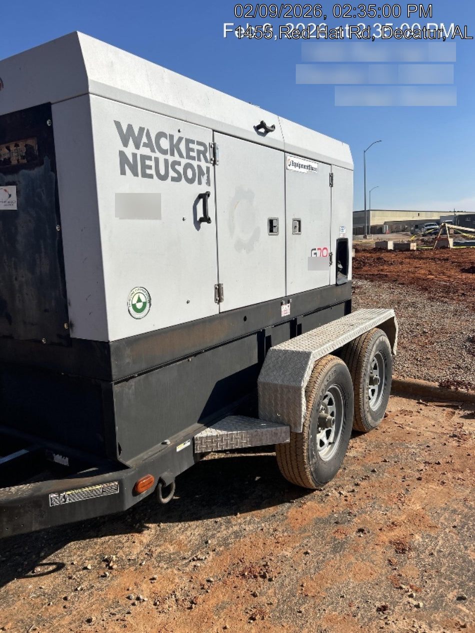 2018 WACKER NEUSON G70