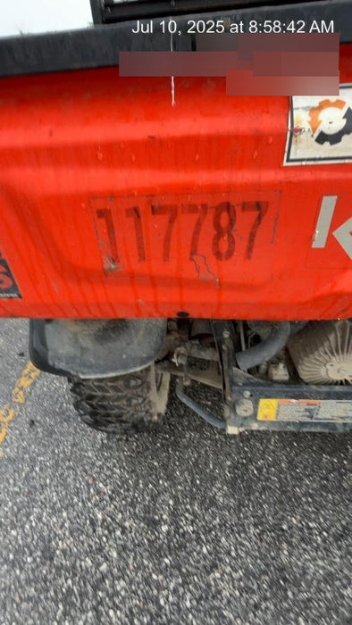 2020 Kubota RTV-X900 4wd Utility Cart, Diesel, 2 Seat, LED Strobe, Windshield Tempered Glass, Plastic Canopy, Wire Harness Kit, Backup Alarm