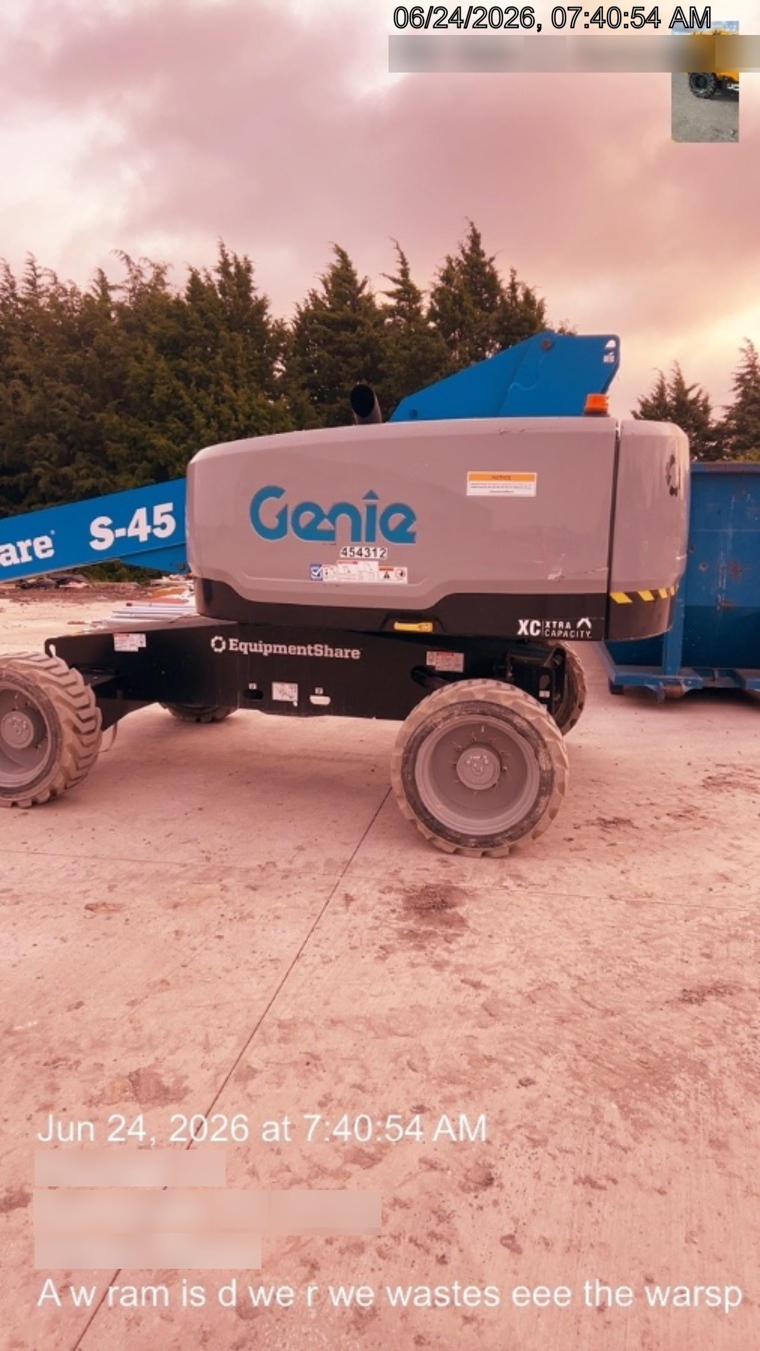 2024 GENIE S-45 XC