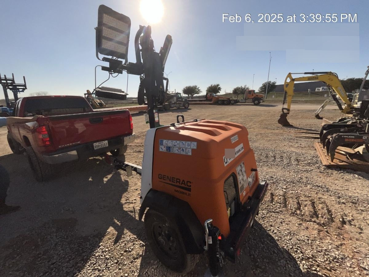 2024 Generac MLT2 Diesel, Flex Switch 120V Input, Powerzone Controller, 
(4) 320W LED Lights, 4kW Generator, 39.9 Gal Fuel Tank, 2" Ball, T3