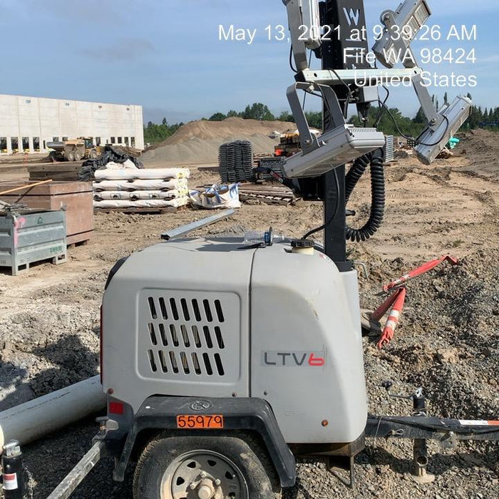 2019 Wacker Neuson LTV6K-LED Standard LED Towable Light Tower w/None