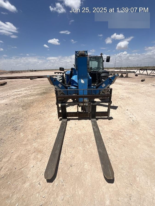 2019 Genie GTH-1056 Cab/Heat/AC, Solid RT Tires, LED Work Lights, Beacon 60" QA Carriage, 60" Forks