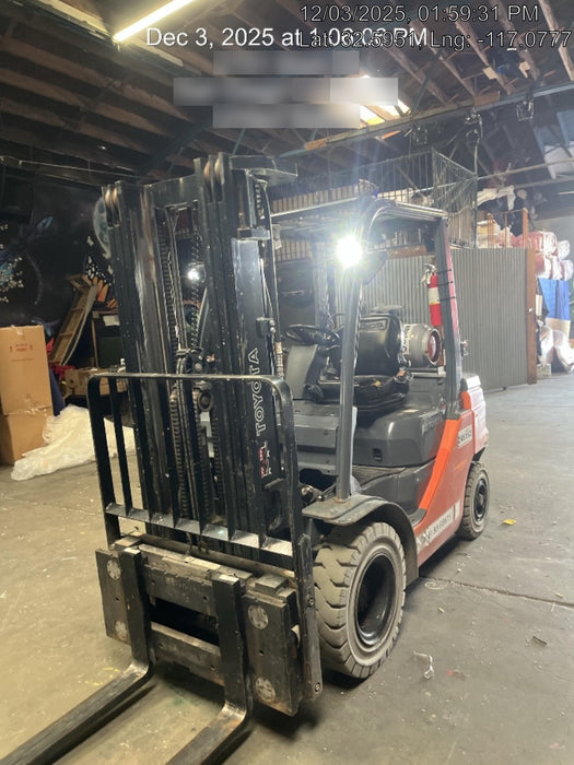 2022 TOYOTA 8FGU25 LP w/ Scale