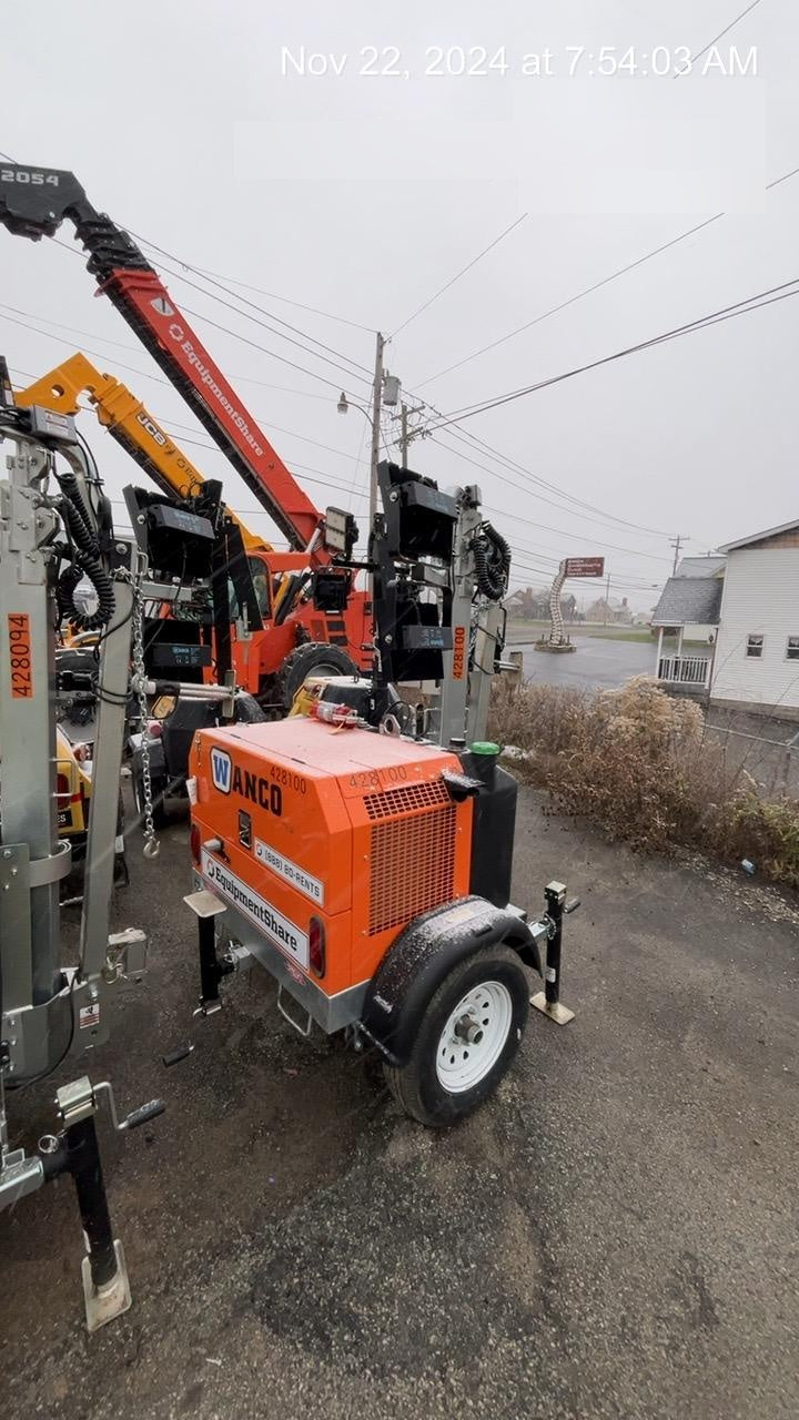 2024 Wanco WLTT-4MM4K Diesel, Deep Sea Controller, Shore Power Plug, Auto Start, (4) 350W LED Floodlights, 4kW Generator, 60 Gal Fuel Tank, 2" Ball, T3