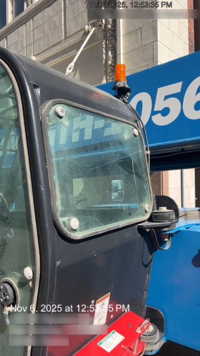 2018 Genie GTH-1056 GTH-1056 w/CAB, Solid Tires, Work Lights, 60" carriage/forks, cab mesh, beacon