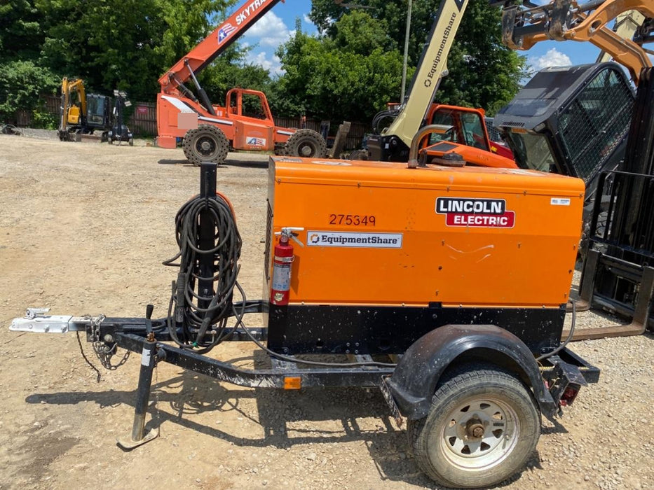 2022 Lincoln Electric LE400 Kubota V1505, Trlr, Cable Rack, Light Kit, ES Decals, T3