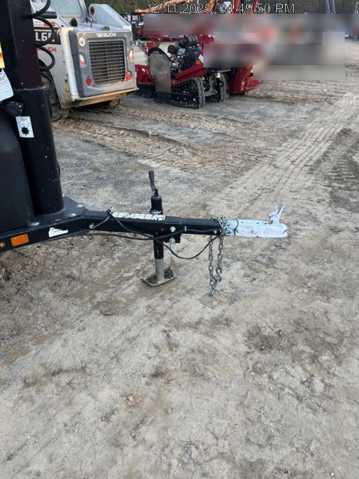 2022 Allmand NLV3GR (4) LED Light Fixture 350W, 23' Vertical Mast, 3kW Prime, Towable, ES Decals, T3