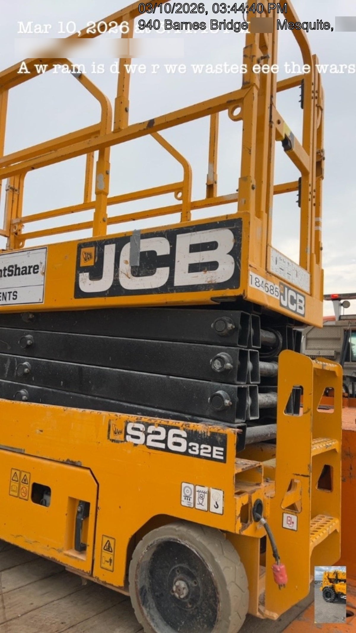 2021 JCB S2632E