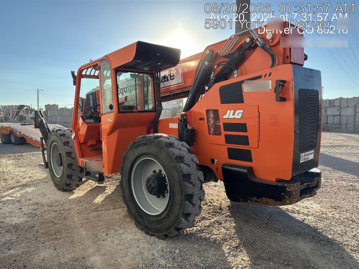 2020 Skytrak 10054 Cab/Heat/Air, Solid Tires, Work Lights, Beacon, Aux Hydraulics, Back up Alarm, Lifting Eye, ES Decals