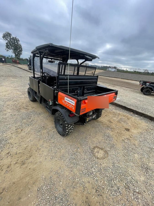 2021 Kubota RTV-X1140W-H Plastic Canopy, Windshield Acrylic Clear, LED Strobe Light, Wire Harness Kit, Back up Alarm