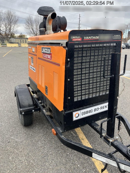 2021 Lincoln Electric Vantage 549X Ready Pak 3, ORANGE (includes trailer, cable rack, fender light kit)