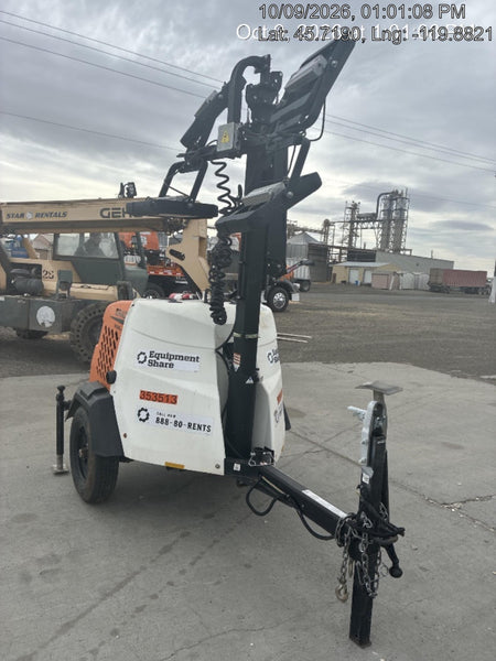 2023 Generac MLT2 Diesel, Flex Switch 120V Input, Powerzone Controller, (4) 320W LED Lights, 4kW Generator, 39.9 Gal Fuel Tank, 2" Ball, T3