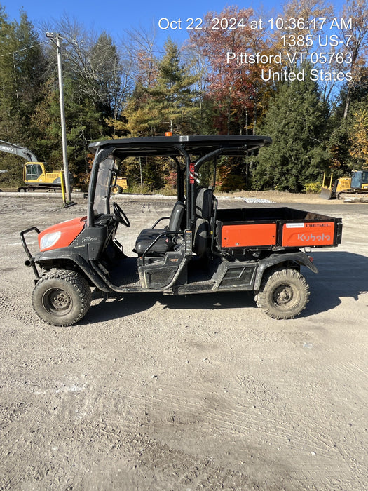 2021 Kubota RTV-X1140W-H Plastic Canopy, Windshield Acrylic Clear, LED Strobe Light, Wire Harness Kit, Back up Alarm