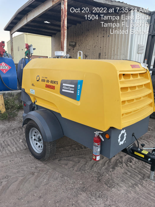 2022 ATLAS COPCO XAS188 CWK