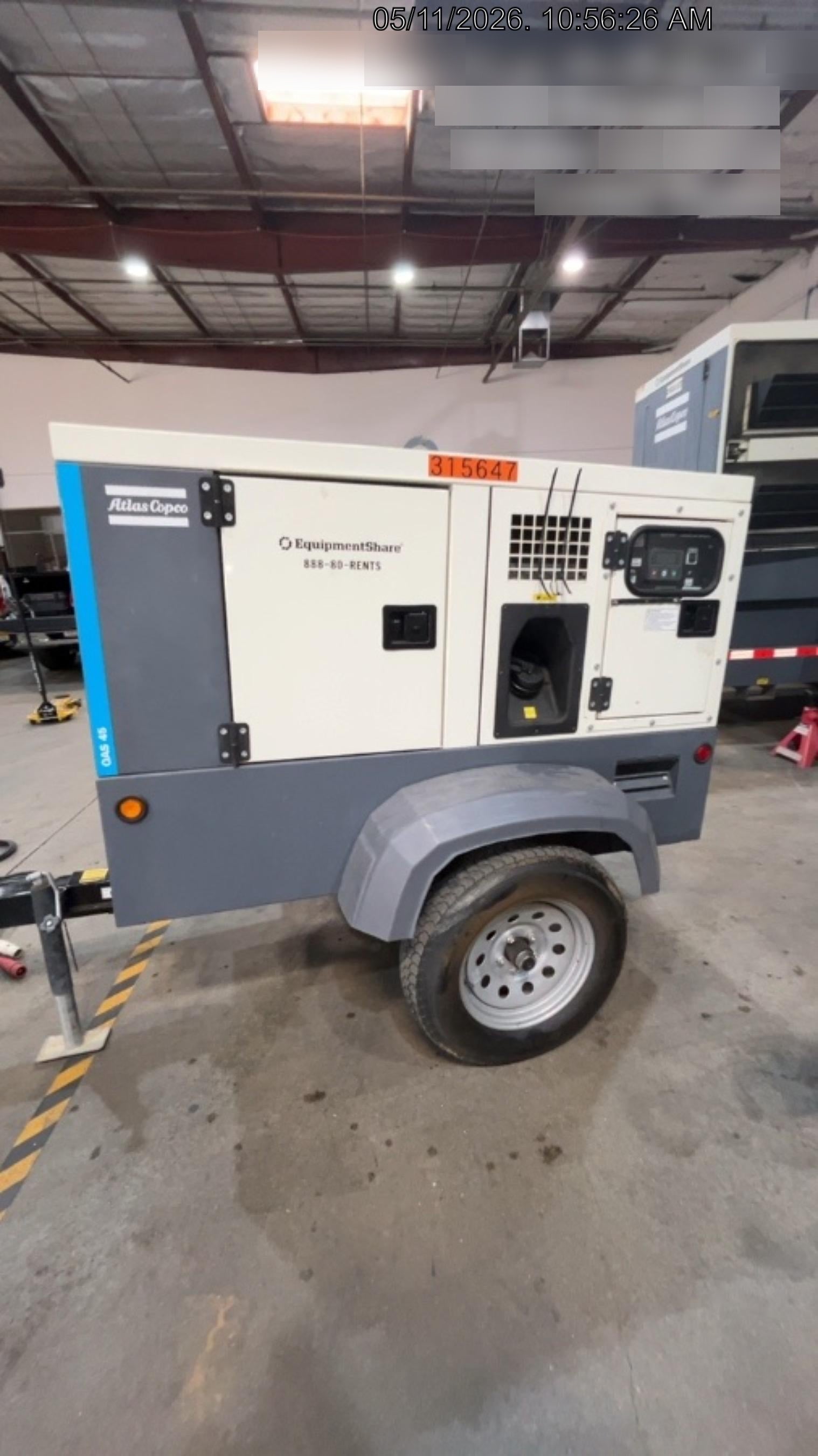 2023 ATLAS COPCO QAS45 CWK