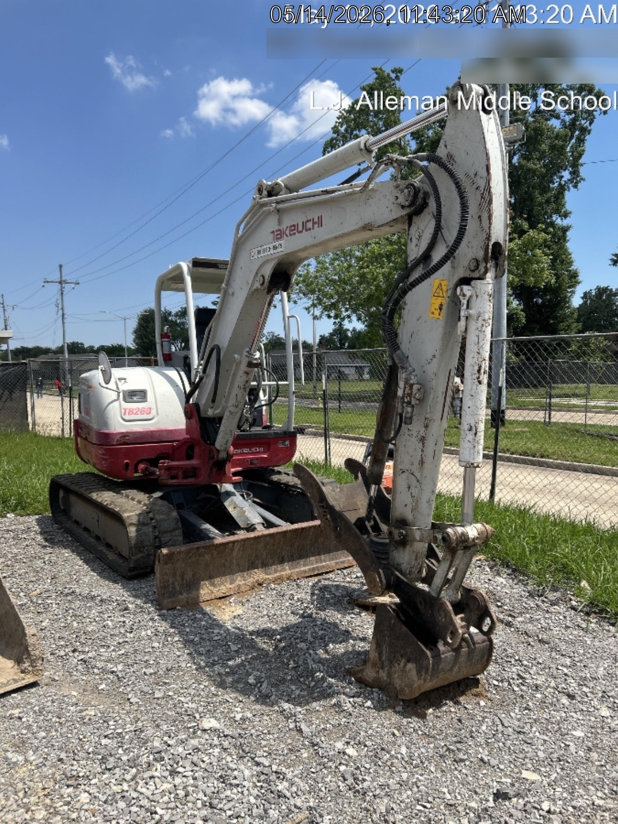 2019 TAKEUCHI TB260