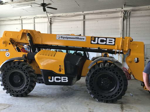 2020 JCB 509-42 Cab/Heat/Air, Solid Tires, Work Lights, Beacon, Aux Hydraulics, Back up Alarm, Lifting Eye, ES Decals