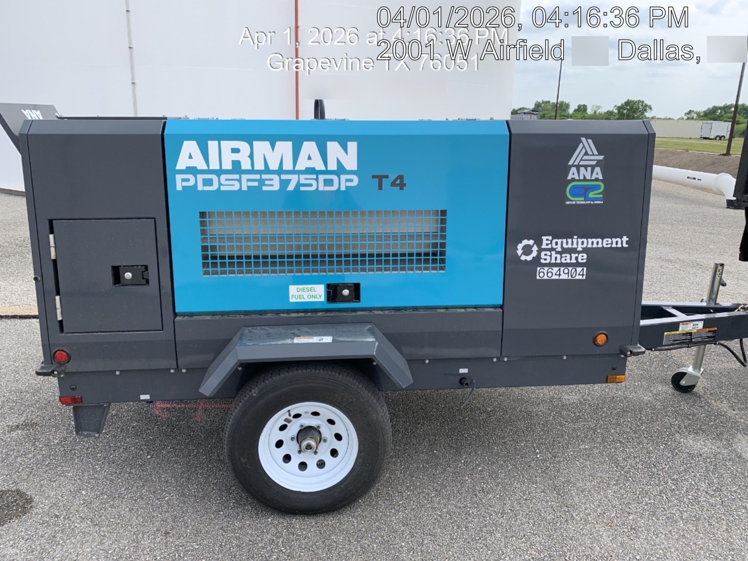 2026 AIRMAN PDSF375DP-6E1