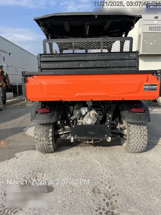 2022 Kubota RTV-X1140W-H Plastic Canopy, Windshield Acrylic Clear, LED Strobe Light, Wire Harness Kit, Back up Alarm
