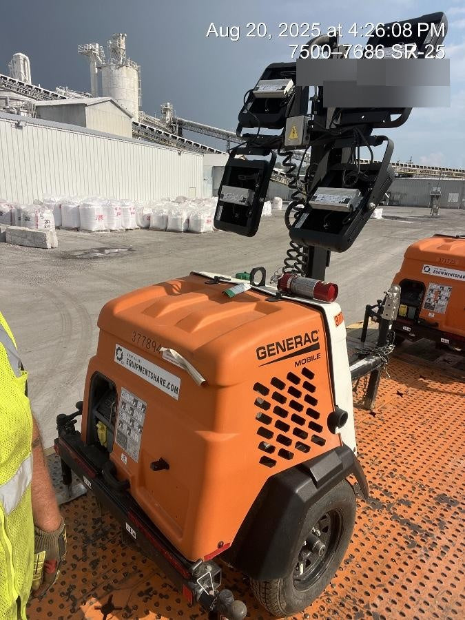 2023 Generac MLT2 Diesel, Flex Switch 120V Input, Powerzone Controller, 
(4) 320W LED Lights, 4kW Generator, 39.9 Gal Fuel Tank, 2" Ball, T3