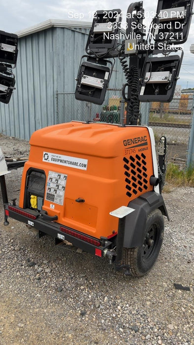 2023 Generac MLT2 Diesel, Flex Switch 120V Input, Powerzone Controller, 
(4) 320W LED Lights, 4kW Generator, 39.9 Gal Fuel Tank, 2" Ball, T3