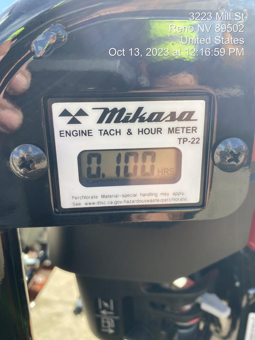 2022 Multiquip MVC88VTHW Plate Honda GX160 w/
water tank 20 wide