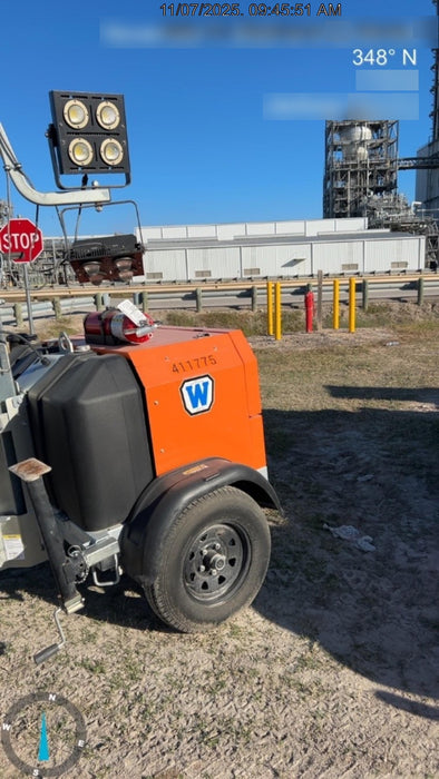 2024 Wanco WLTT-4MM4K Diesel, Deep Sea Controller, Shore Power Plug, Auto Start, (4) 350W LED Floodlights, 4kW Generator, 60 Gal Fuel Tank, 2" Ball, T3