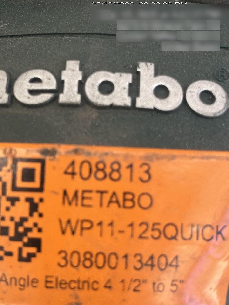 2024 METABO WP11-125QUICK
