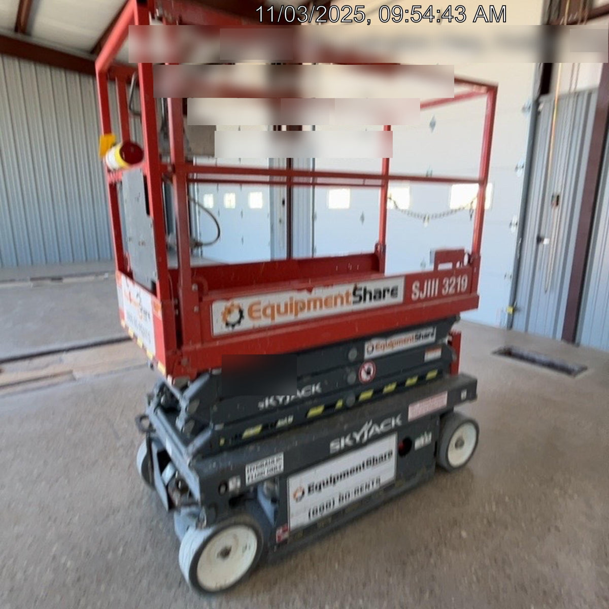 2019 Skyjack SJIII-3219 Skyjack SJIII3219 Standard w/Trojan Batteries