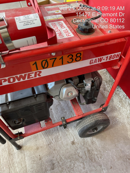 2020 MULTIQUIP GAW180HEA