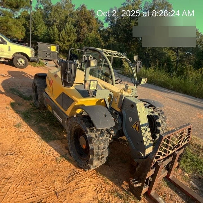 2018 Wacker Neuson TH627 Wacker Neuson TH627 Telehandler w/Canopy, Solid Tires, 48" Carriage and Forks
