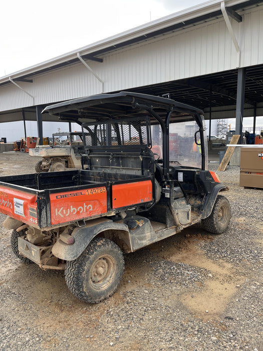 2022 Kubota RTV-X1140W-H Plastic Canopy, Windshield Acrylic Clear, LED Strobe Light, Wire Harness Kit, Back up Alarm