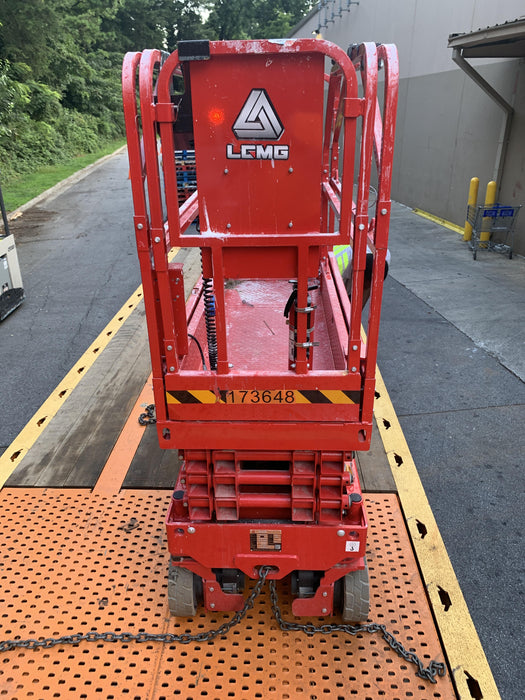 2021 Lgmg AS1932E Electric Drive, Solid Non Marking Tires, Dual Beacons