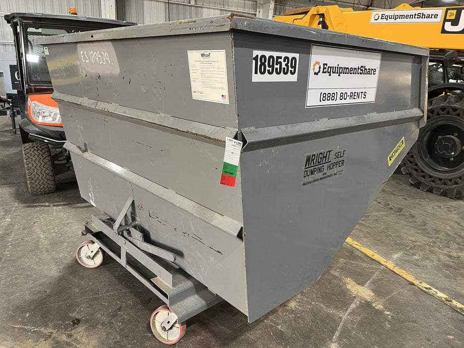 2021 GLOBAL 4cy Self-Dump Hopper w/Poly Caster Kit Global